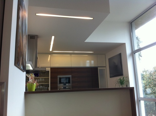 Instalace osvětlení - vila Praha 4 - Braník