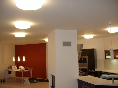 Osvětlení interéru RD EKORD Dobřejovice
